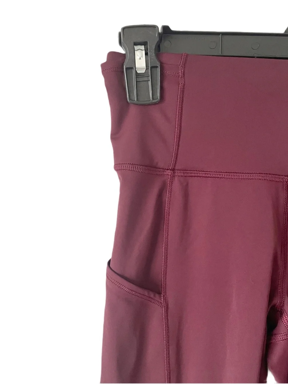 Lululemon Fast and Free Cassis Burgundy Leggings II 25